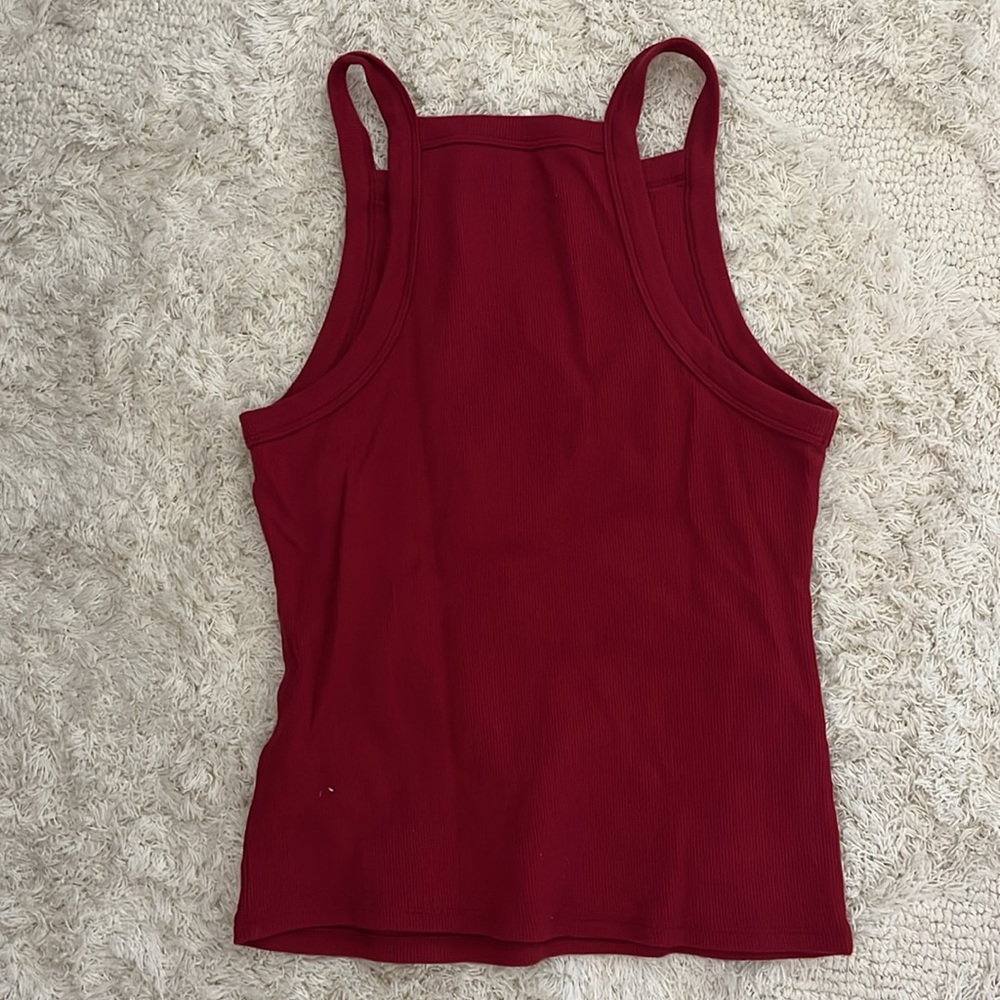 Hollister tank, L, red